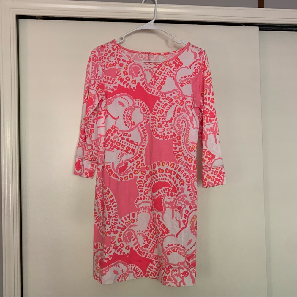 Lilly Pulitzer Long Sleeve Cotton Dress